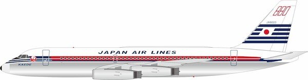 Convair CV880M JAL Japan Air Lines Polished