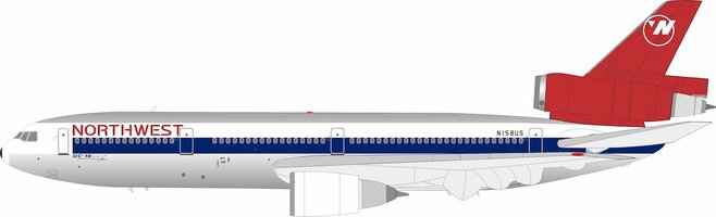 Douglas DC10-40 Air Force One Polished