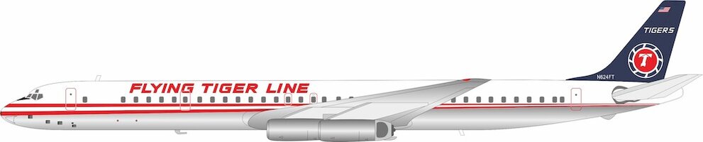 Douglas DC8-63CF Flying Tigers Polished
