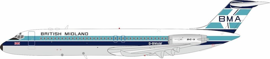 Douglas DC9-32 BMA British Midland Airways