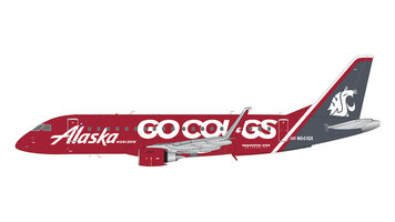 Embraer ERJ175LR Alaska Airlines / Horizon Air Washington State Univ. "Go Cougs" 