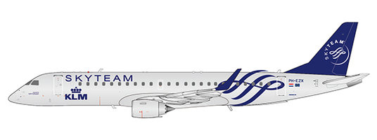 Embraer ERJ190 KLM Cityhopper "Skyteam Livery" 