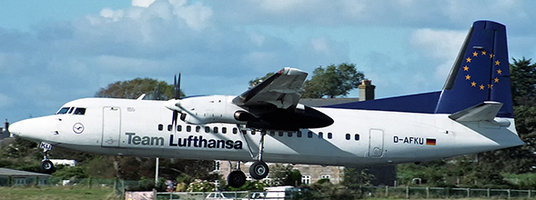 Fokker 50 Fokker Team Lufthansa 