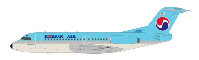 Fokker F28-4000 Fellowship Korean Air