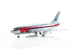 Boeing B737-200 WESTERN AIRLINES POLISHED