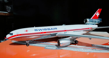McDonnell Douglas DC-10-30 Swissair Polished