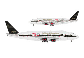 Boeing 747LCF Dreamlifter – “Prancer” Christmas 2024 