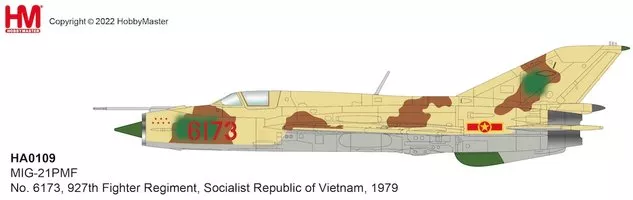 927. stíhací pluk, Vietnamská socialistická republika, 1979