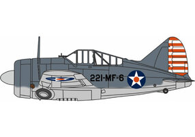 Brewster Buffalo VMF-221 - USMC