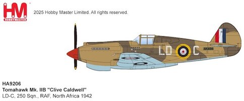 Curtiss Tomahawk Mk. IIB "Clive Caldwell"