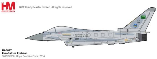 Eurofighter Typhoon 1008/ZK068, Royal Saudi Air Force, 2014