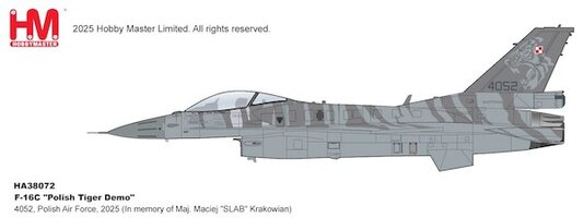 F-16C Polish Air Force 'Maj. Maciej "SLAB" Krakowian'