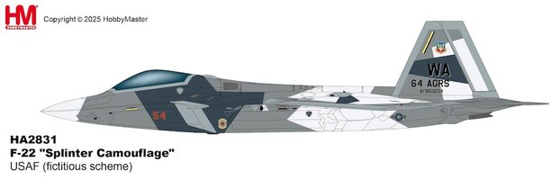F-22 "Splinter Camouflage" USAF