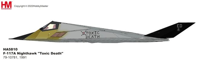F117A Nighthawk USAF, "Toxic Death" , 1991