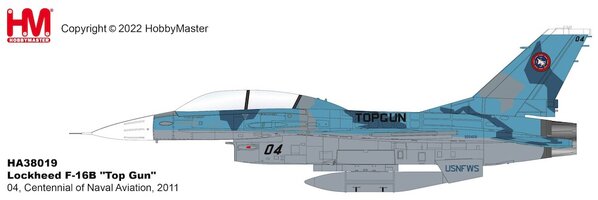 F16B Fighting Falcon "Top Gun" Centennial of Naval Aviation, 2011