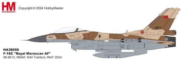 F16C Fighting Falcon Royal Moroccan Air Force, RMAF, RAF Fairford, RIAT 2024