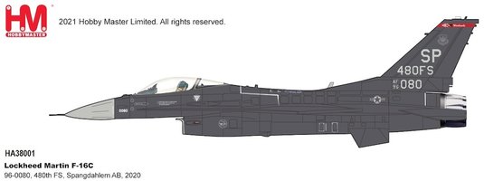 F16C Fighting Falcon USAF, 480th FS, Spangdahlem AB, 2020