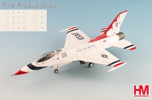 F16C Fighting Falcon USAF, Thunderbirds USAF, RIAT 2017 + DECALS