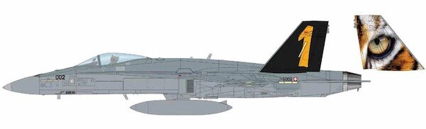 F18C Swiss Air Force, "Swiss Tiger 2025"