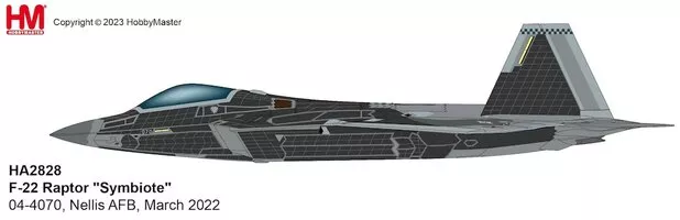 F22A Raptor USAF  "Symbiote" - Nellis AFB, March 2022