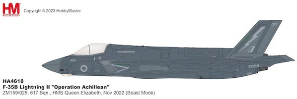 F35B Lightning II "Operácia Achillean"