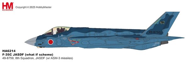 F35C Lightning II JASDF, 8th Squadron, JASDF (w/ ASM-3 missiles)