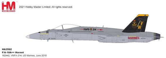 F/A-18A Hornet , VMFA-314, US Marines, June 2019
