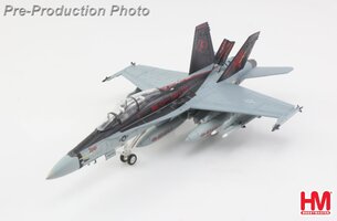 F/A-18D Hornet, VMFA-232, Sept 2025 "Red Devils 100th Anniv. Scheme"