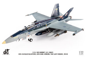 F/A18C Hornet U.S. NAVY VFA-34 Blue Blasters, The Last Cruise, 2018
