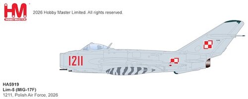 Lim-5 (MIG-17F) Polish Air Force
