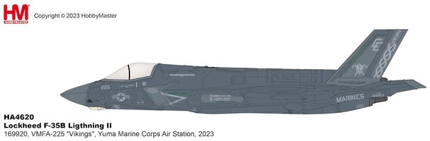 Lockheed-Martin F35B Lightning II, 169920, "Vikings", Yuma Marine Corps Air Station, 2023