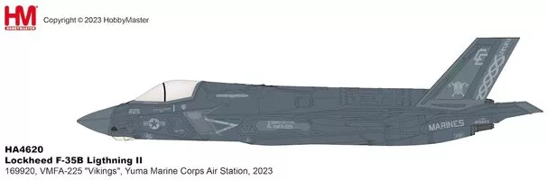 Lockheed-Martin F35B Lightning II, 169920, "Vikings", Yuma Marine Corps Air Station, 2023