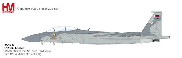 McDonnell Douglas F-15QA , Qatar Emiri Air Force