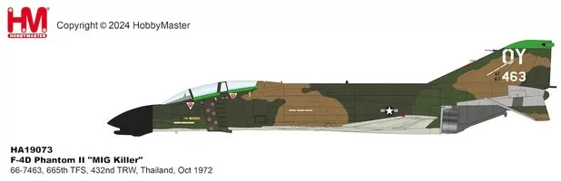 McDonnell Douglas F4D Phantom II USAF "MIG Killer" 