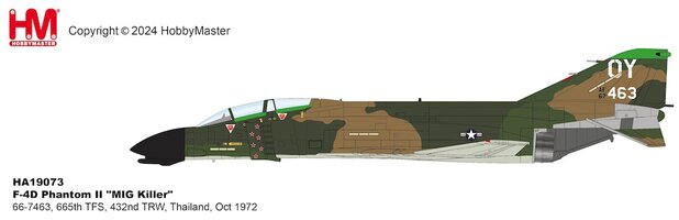 McDonnell Douglas F4D Phantom II USAF "MIG Killer" 