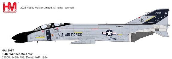 McDonnell Douglas F4D Phantom USAF "Minnesota ANG"