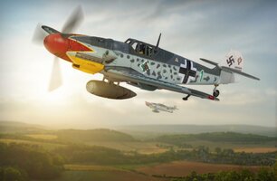 Messerschmitt Bf109G-6 - Major Hermann Graf