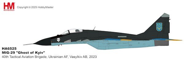 MIG29 "Ghost of Kyiv" 40th Tactical Aviation Brigade, Ukrainian AF