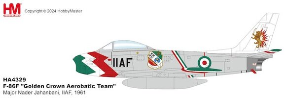 North American F-86F Sabre "Golden Crown Aerobatic Team"