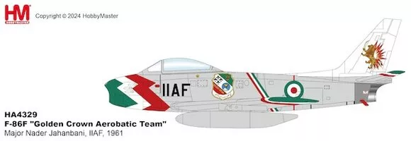 North American F-86F Sabre "Golden Crown Aerobatic Team"