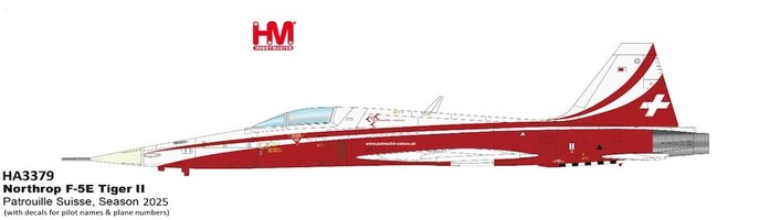 Northrop F-5E "Patrouille Suisse 2025"