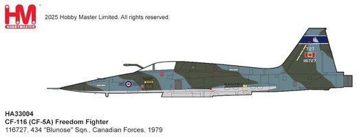 Northrop F-5A / CF-116 Freedom Fighter, 434 "Blunose" Sqn., Canadian Forces, 1979