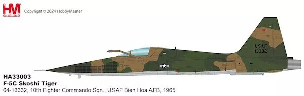 Northrop F-5C Skoshi Tiger, USAF Bien Hoa AFB, 1965