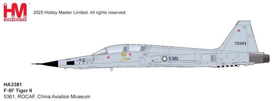 Northrop F-5F Tiger II 5361, ROCAF, China Aviation Museum