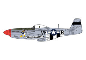 P-51 Mustang - Capt.D.R.Emerson, 336th FS, 4th FG, 8th AF, Debden UK 1944