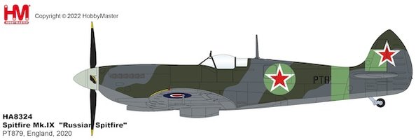 Spitfire Mk.IX "Russian Spitfire" PT879, Anglicko, 2020