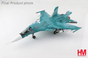 Sukhoi SU34 Fullback Fighter Bomber Red 24, Russian Air Force, Ukraine, March 2022