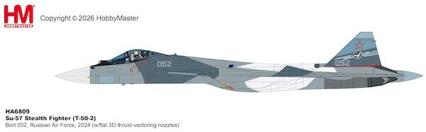 Sukhoi SU57 Russian Air Force (T-50-2)