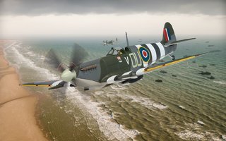 Supermarine Spitfire Mk.IXe, Sq Ldr J. Houlton, operácia Overlord, 1944
