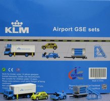 Airport GSE Sets KLM Catering Nákladné auto, Taxi, ťahač a schody